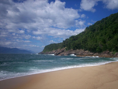 imagem foto praia ubatuba sao paulo